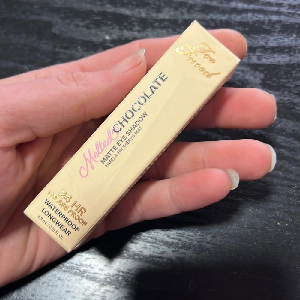 🌛💜Too Faced Cocoa Cream Melted Chocolate Eyeshadow